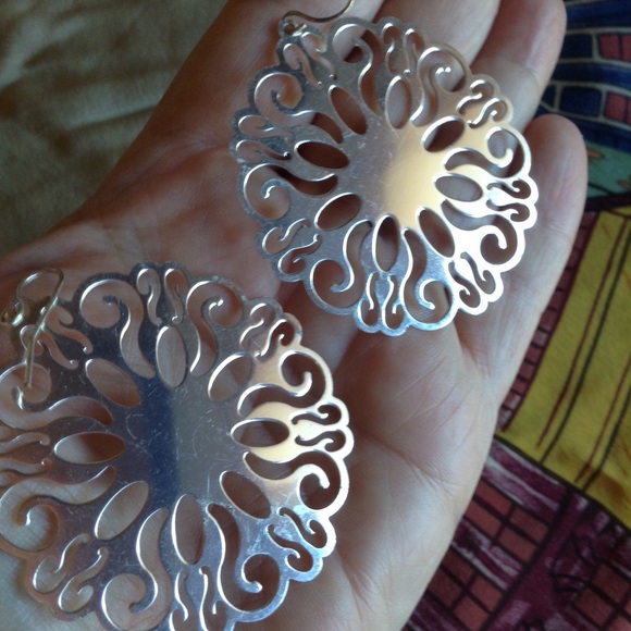 Delicate Boho Silver Earrings from Nordstrom's☀️ - Picture 1 of 5